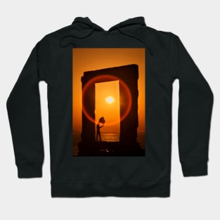 Gate of the Winds - Portara, Naxos island Hoodie